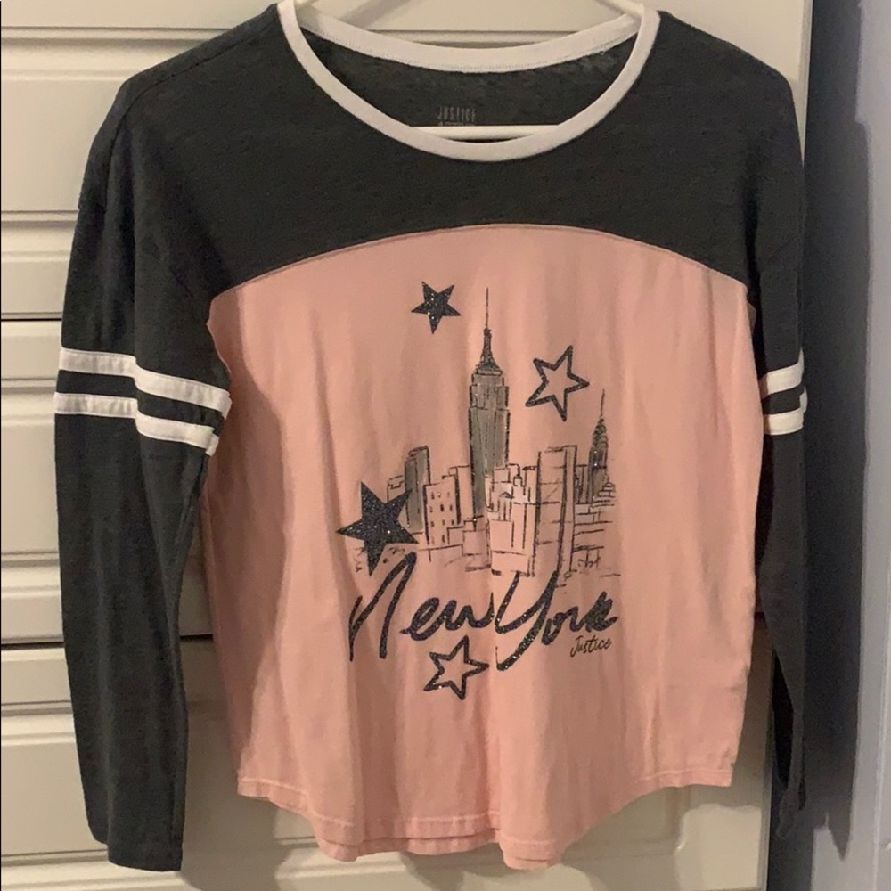 Kids Justice long sleeved Size 12 shirt